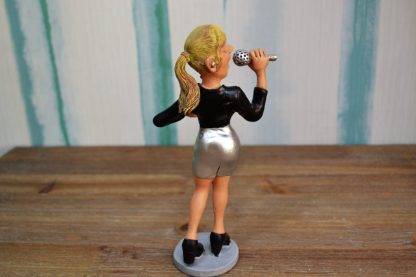 Caricatura mestiere "cantante donna" smi - immagine 3